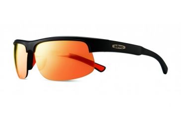 Image of Revo Cusp C Single Vision Prescription Sunglasses, Matte Black Frame, Polarized, RE 1024 01 OGSV