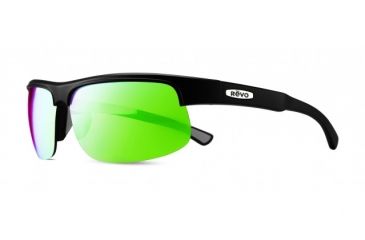Image of Revo Cusp C Single Vision Prescription Sunglasses, Matte Black/Grey Frame, Polarized, RE 1024 19 GNSV