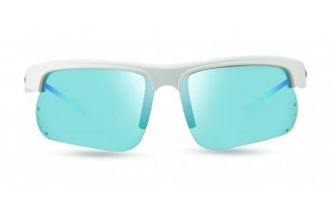Image of Revo Cusp S Single Vision Prescription Sunglasses, White Frame, Polarized, RE 1025 09 BLSV