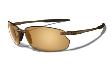 Image of Revo Cut Bank Brown Smoke Nylon Frame, Bronze Lens Sunglasses - RE4045-02