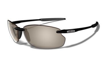 Image of Revo Cut Bank Polished Black Nylon Frame, Graphite Lens Sunglasses - RE4045-01