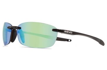 Image of Revo Descend E Sunglasses, Black Frame, Green Water Lens RE4060-01-GN