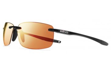 Image of Revo Descend N Sunglasses, Black Frame, Solar Orange Lens, Polarized, RE 4059 01 OG