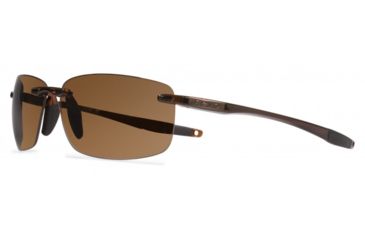 Image of Revo Descend N Sunglasses, Crystal Brown Frame, Terra Lens, Polarized, RE 4059 02 BR