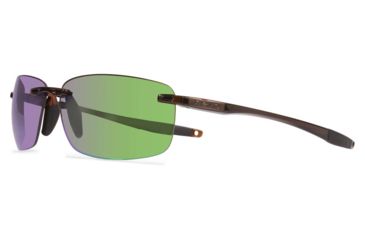 Image of Revo Descend N Sunglasses, Crystal Brown Frame, Green Water Lens RE4059-02-GN