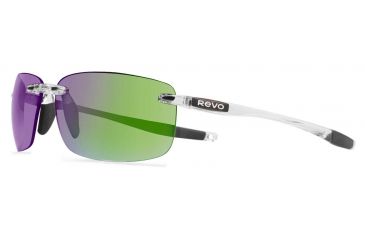 Image of Revo Descend N Sunglasses, Crystal Frame, Green Water Lens RE4059-09-GN
