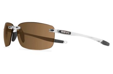Image of Revo Descend N Sunglasses, Crystal Frame, Terra Lens RE4059-09-BR