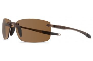 Image of Revo Descend Xl Eyewear - Unisex - Sunglasses, Crystal Brown Frame, Terra Lens, Polarized, RE 1070XL 02 BR