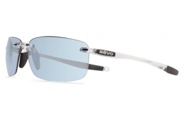 Image of Revo Descend Xl Eyewear - Unisex - Sunglasses, Crystal Frame, Blue Water Lens, Polarized, RE 1070XL 09 BL