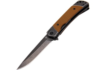 Image of Revo Duo Linerlock Drop Point Brown