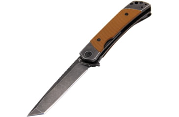 Image of Revo Duo Linerlock Tanto Brown
