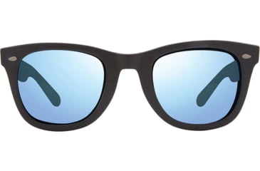 Image of Revo Forge Superflex Sunglasses, Matte Black -Blue Water Frame, Matte Black -Blue Water Lens, Medium, RE 1096N 01 BL