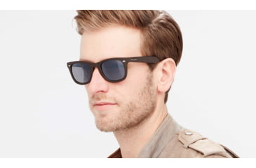 Image of Revo Forge Superflex Sunglasses, Matte Black Frame, Graphite Lens, Medium, RE 1096N 01 GY