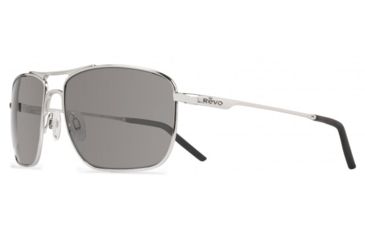 Image of Revo Groundspeed Sunglasses, Chrome Frame, Graphite Lens, Polarized, RE 3089 04 GGY