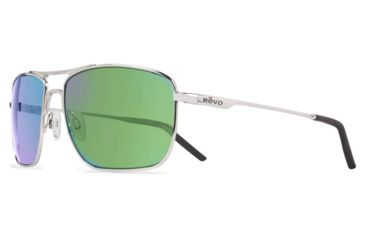 Image of Revo GroundSpeed Sunglasses, Chrome Frame, Green Water Lens RE3089-04-GN