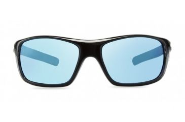 Image of Revo Guide II Sunglasses, Navy Woodgrain Frame, Blue Water Lens, Polarized, RE 4073 05 BL