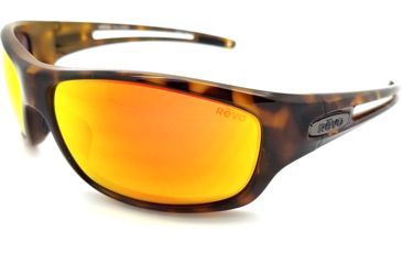 Image of Revo Guide S Eyewear - Unisex - Sunglasses, Matte Tortoise Frame, Solar Orange Lens, Polarized, RE 4070 02 OG