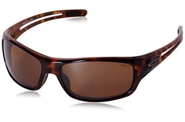 Image of Revo Guide S Single Vision Prescription Sunglasses, Matte Tortoise Frame, Polarized, RE 4070 02 BRSV