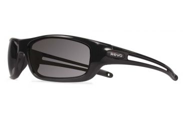Image of Revo Guide S Sunglasses, Matte Black Frame, Graphite Lens RE4070-11-GY