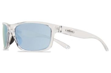 Image of Revo Harness Sunglasses, Crystal Frame, Blue Water Lens RE4071-09-BL