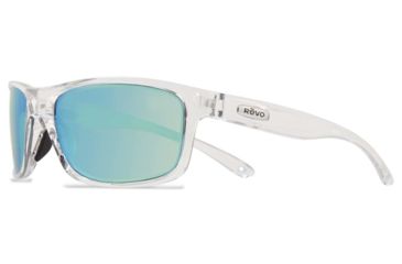 Image of Revo Harness Sunglasses, Crystal Frame, Green Water Lens RE4071-09-GN