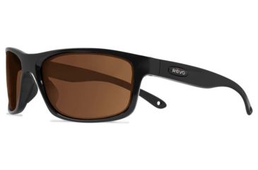 Image of Revo Harness Sunglasses, Matte Black Frame, Terra Lens RE4071-11-BR