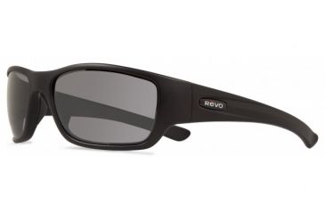 Image of Revo Heading Sunglasses, Matte Black Frame, Graphite Lens, Polarized, RE 4058 01 GY