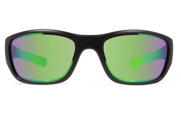 Image of Revo Heading Sunglasses, Matte Black Frame, Green Water Lens RE4058-01-GN