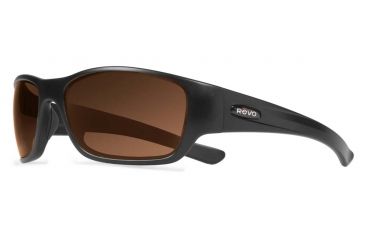 Image of Revo Heading Sunglasses, Matte Black Frame, Terra Lens RE4058-01-BR