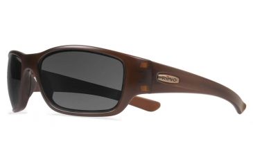 Image of Revo Heading Sunglasses, Matte Brown Frame, Graphite Lens RE4058-02-GY