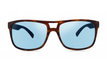Image of Revo Holsby Sunglasses, Matte Dark Tortoise Frame, Blue Water Lens, Polarized, RE 1019 02 BL