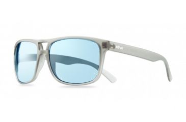 Image of Revo Holsby Sunglasses, Matte Grey Crystal Frame, Blue Water Lens, Polarized, RE 1019 00 BL
