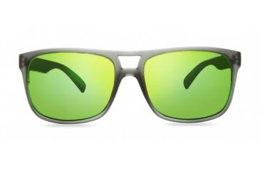 Image of Revo Holsby Sunglasses, Matte Grey Crystal Frame, Green Water Lens, Polarized, RE 1019 00 GN