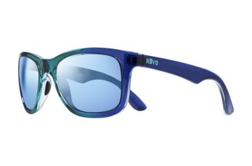 Image of Revo Huddie Eyewear - Unisex - Sunglasses, Seabreeze Frame, Blue Water Lens, Polarized, RE 1000 07 BL