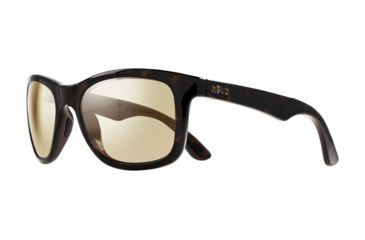 Image of Revo Huddie Eyewear - Unisex - Sunglasses, Tortoise Frame, Champagne Lens, Polarized, RE 1000 12 CH