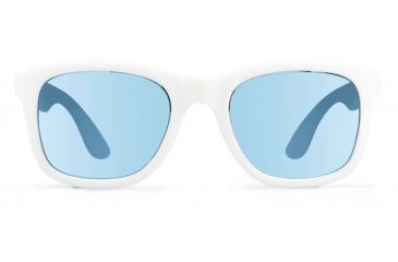 Image of Revo Huddie Progressive Prescription Sunglasses, White Frame, Blue Water Lens, Polarized-RE1000-09BLPR