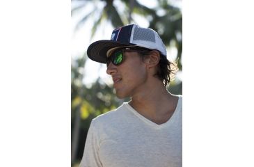 Image of Revo Huddie Progressive Prescription Sunglasses, Tortoise Frame, Green Water Lens, Polarized-RE1000-02GNPR