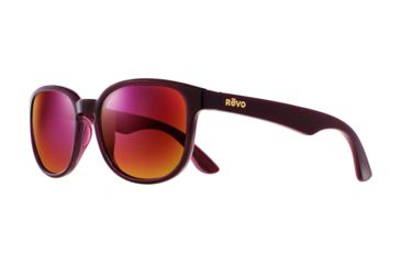 Image of Revo Kash Eyewear - Unisex - Sunglasses, Violet Sunset/Magent Frame, Spectra Lens, Polarized, RE 1028 06 SP