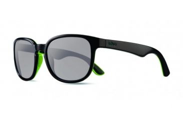 Image of Revo Kash Global Fit Sunglasses, Black/Green/Blue Frame, Blue Water Lens, Polarized, RE 1028GF 01 BL