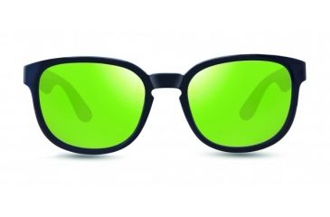 Image of Revo Kash Global Fit Sunglasses, Navy/Grey/Atlantic Frame, Green Water Lens, Polarized, RE 1028GF 05 GN