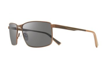 Image of Revo Knox Sunglasses, Brown Frame, Polarized Graphite Lens, Polarized, RE 1047 02 GY