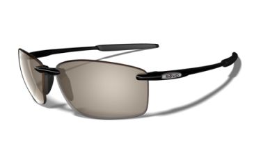 Image of Revo Mooring Polished Black Nylon Frame, Graphite Lens Sunglasses - RE4043-01