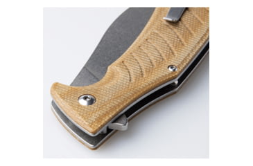 Image of Revo Ness Linerlock Brown Micarta