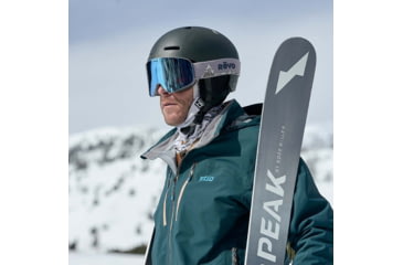 Image of Revo No. 6 Solstice Bode Miller Sunglasses, Matte Grey Frame, Blue Water Photo Lens, Large, RG 7033 00 PBL