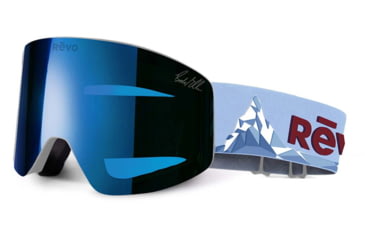 Image of Revo No. 6 Solstice Bode Miller Sunglasses, Matte White/Blue Water Photochromic, Large, RG 7033 09 PBL