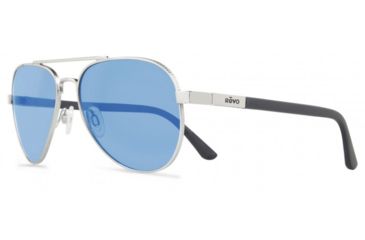 Image of Revo Raconteur Single Vision Prescription Sunglasses, Chrome Frame, Polarized, RE 1011 03 BLSV