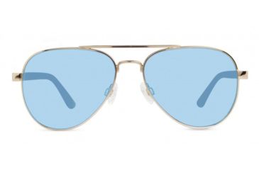 Image of Revo Raconteur Single Vision Prescription Sunglasses, Gold Frame, Polarized, RE 1011 04 BLSV
