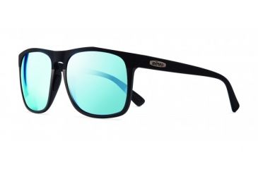 Image of Revo Ryker Sunglasses, Matte Black/Black Rubber Frame, Blue Water Lens, Polarized, RE 1035 01 BL