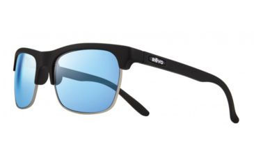 Image of Revo Ryland Eyewear - Unisex - Sunglasses, Matte Black Frame, Blue Water Lens, Polarized, RE 1065 01 BL