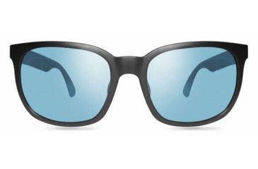 Image of Revo Slater Single Vision Prescription Sunglasses, Matte Black Frame, Polarized, RE 1050 01 BLSV